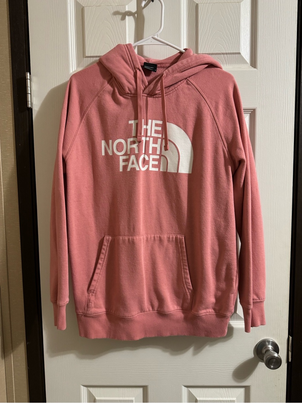 The North Face women’s Pink Pullover Hoodie